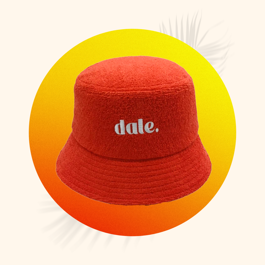 "DALE" Terry Bucket Hat