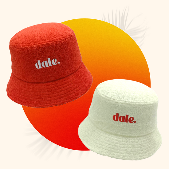 "DALE" Terry Bucket Hat